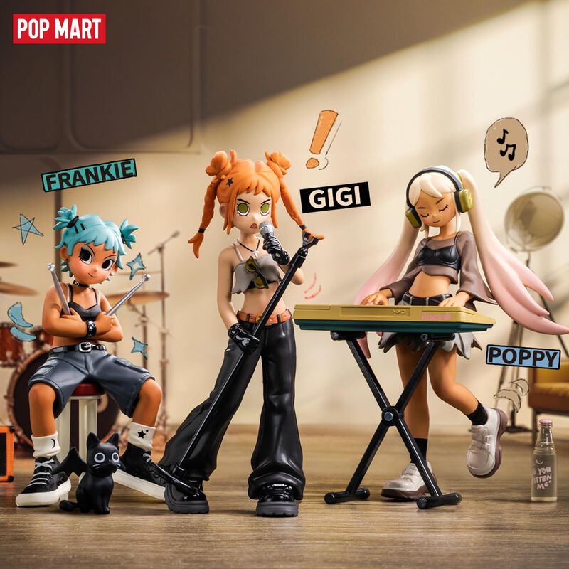 Figuras De Acci&oacute;n Pop Mart Peach Riot Rise Up S... image number null