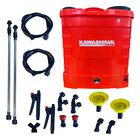 Fumigadora Aspersor 20 litros Kawashima Electrico Profesional Ak20le Color Rojo incluye accesorios