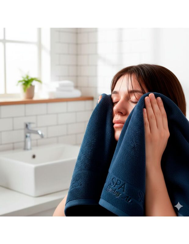 Toalla de Medio Ba&ntilde;o L&iacute;nea SPA, Extra Suave y A... image number null