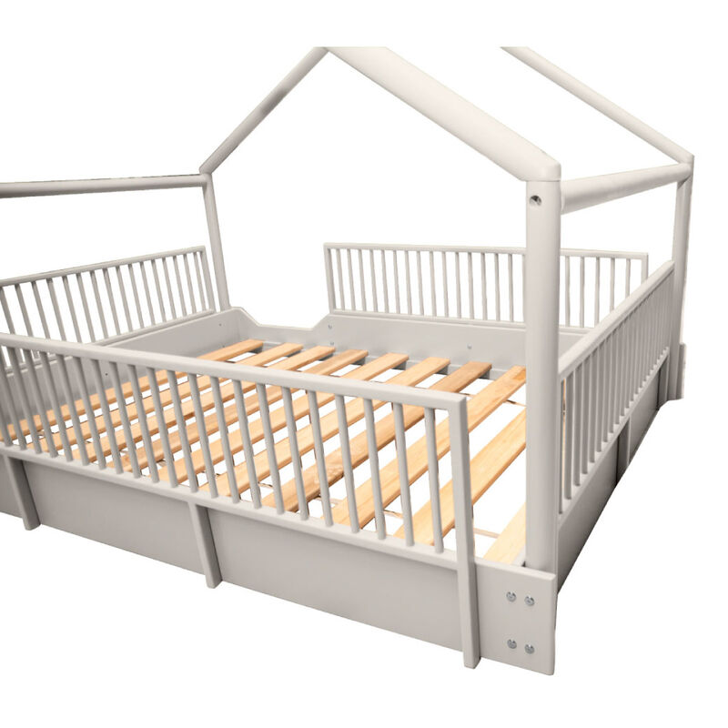 Matrimonial - Cama Chalet Montessori de Madera ... image number null