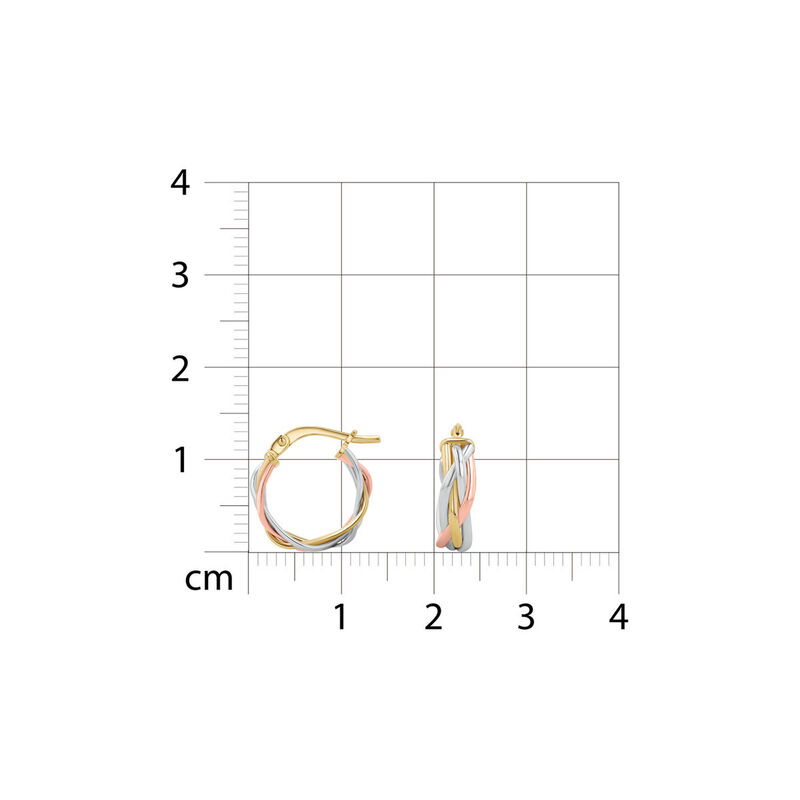 Arracadas 2Begold Florentino (10Mm Aprox) image number null