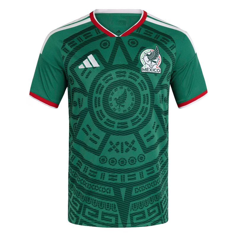 Jersey Selecci&oacute;n M&eacute;xico Local Mundial 26-Jersey... image number null
