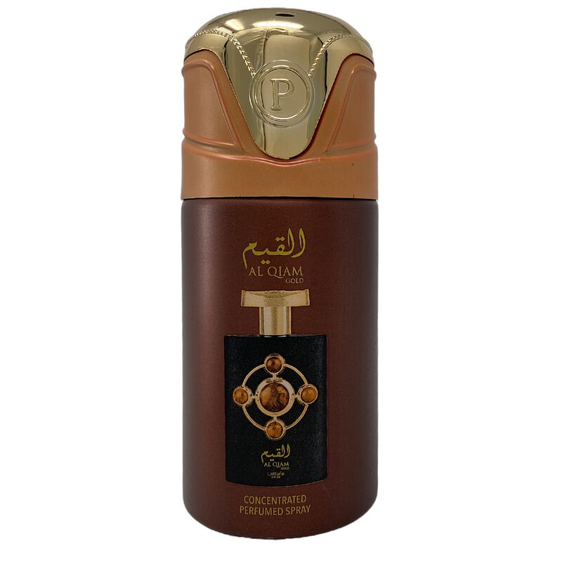 Perfume Body Spray Lattafa Al Qiam Gold 250 Ml ... image number null