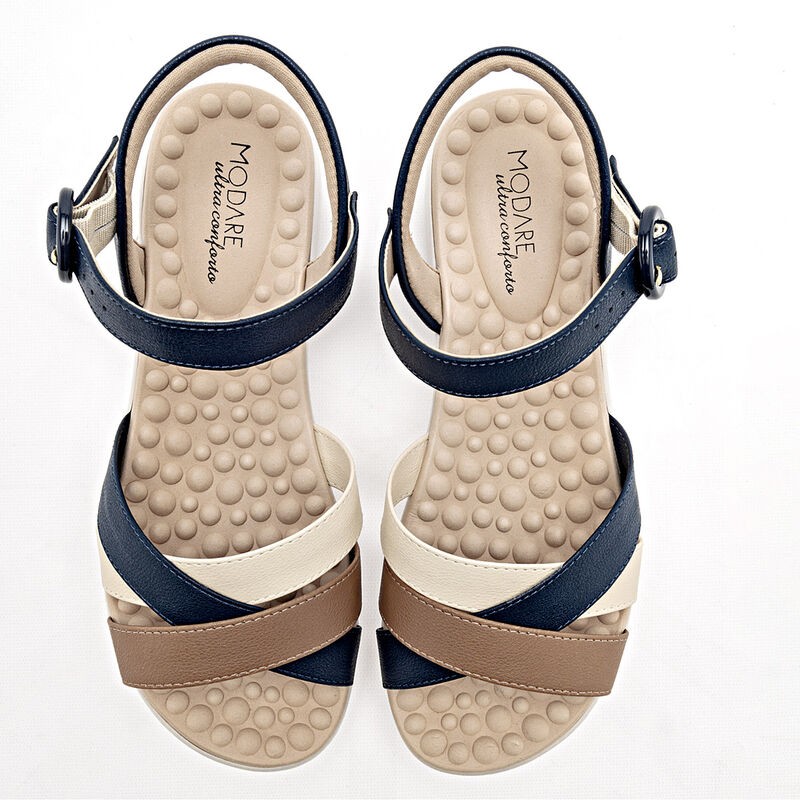 Modare Sandalia para mujer marino camel beige, ... image number null