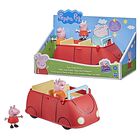 Juguete Peppa Pig: Set El Auto Rojo De La Familia De Peppa