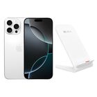 iPhone 16 Pro Max 256GB Blanco E-SIM Nuevo + Base Cargador