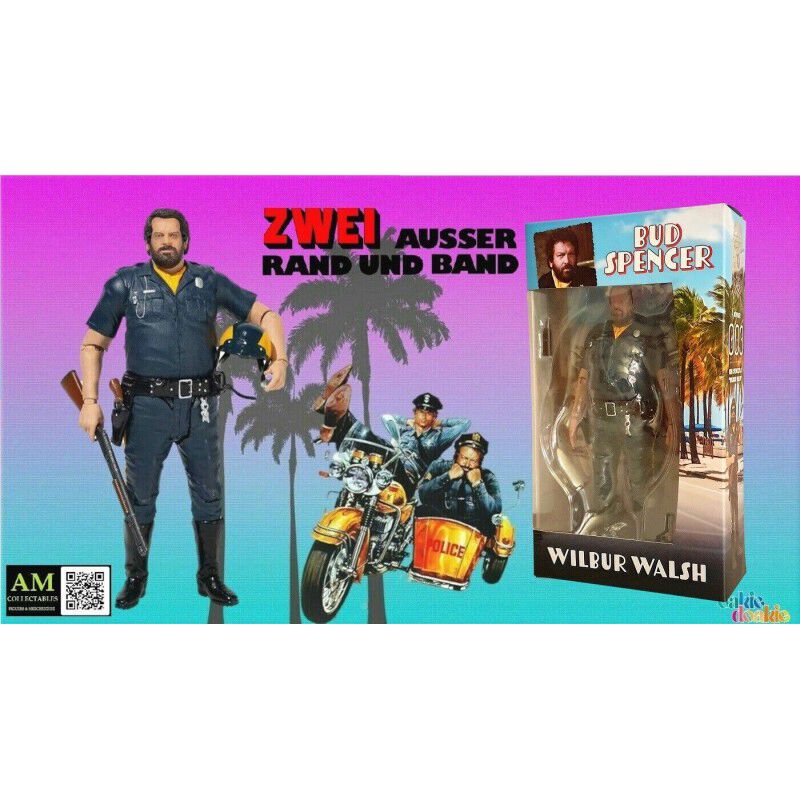 Figura Bud Spencer Wilbur Walsh Dos S&uacute;per Polic... image number null