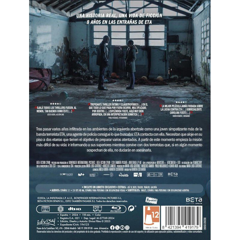 La Infiltrada (Edici&oacute;n coleccionista) [Blu-ray,... image number null