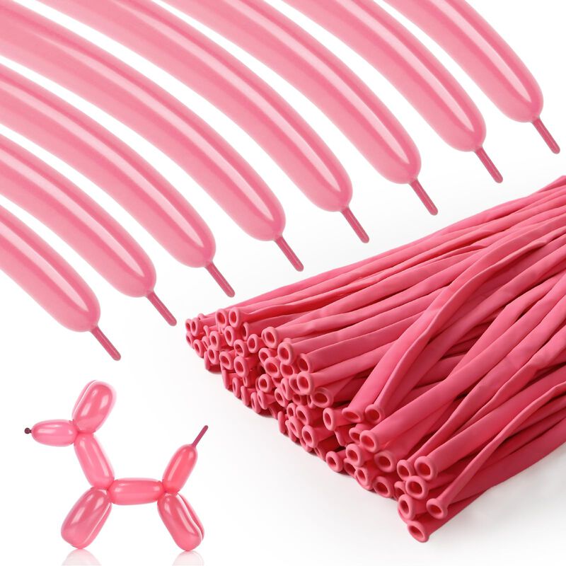 Kelfuoya 100 Piezas De Globos Rosas De L&aacute;tex Pa... image number null
