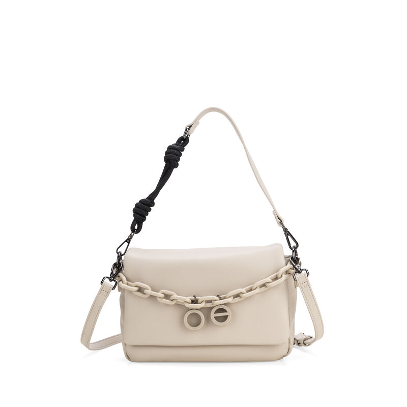 Bolsa Crossbody Chica Con Cadena Acr&iacute;lica Color... image number null