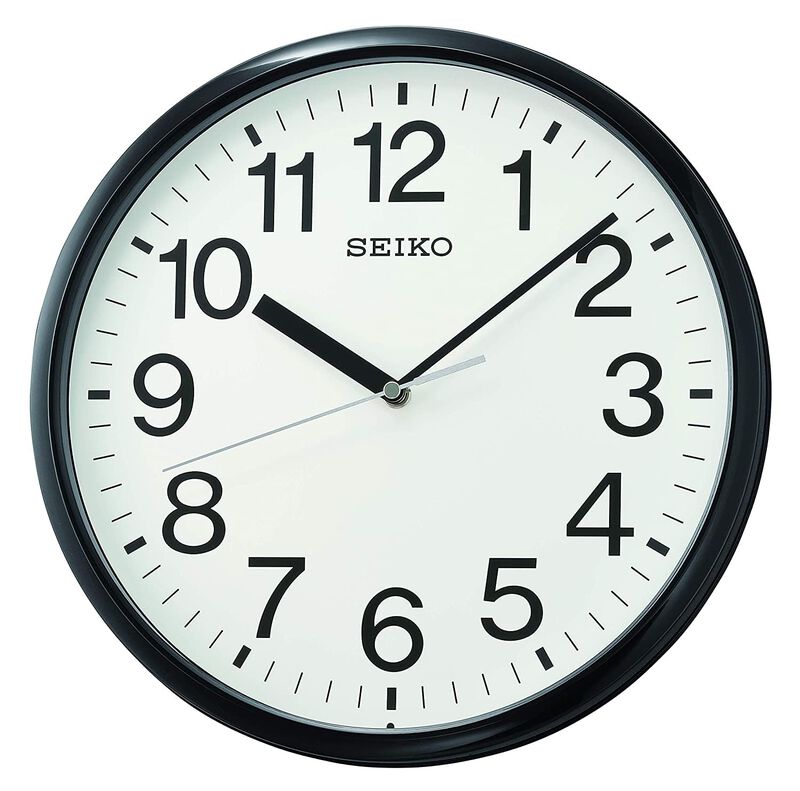 Reloj De Pared Seiko Business 30 Cm Negro image number null