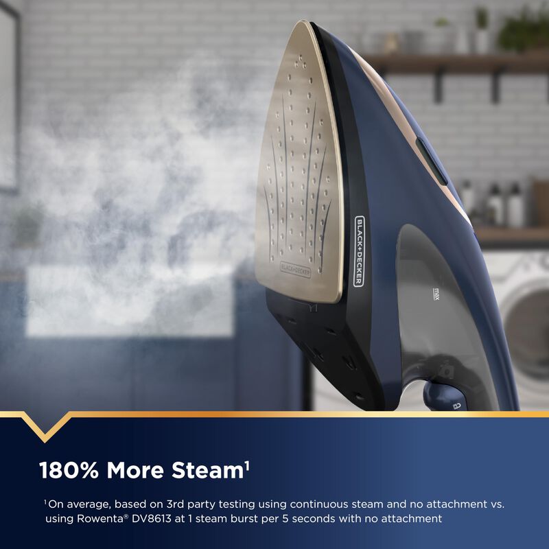 Plancha Y Vaporera Black+decker Press & Steam 2... image number null