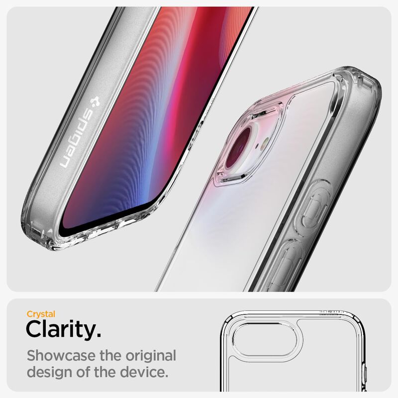 Funda Spigen Ultra Hybrid Para Iphone 16e, Tran... image number null
