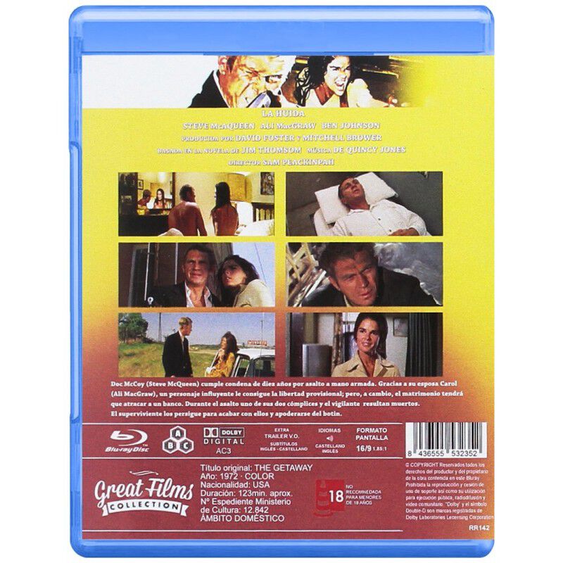La Huida (the Getaway) [blu-ray.] image number null