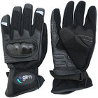 Guantes Motociclismo Pu&ntilde;o Ajustable Negros Mb-125 Sparelli