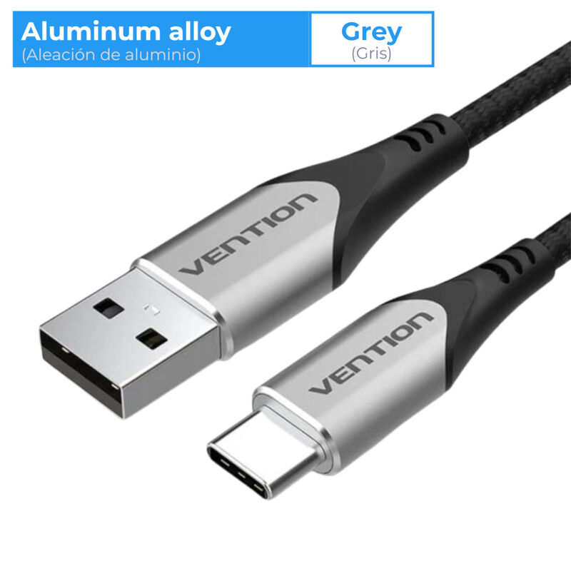 Cable de Datos USB-A/USB-C VENTION CODHH 2 Metr... image number null