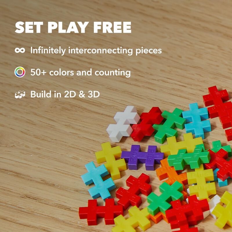 Construction Building Toy Plus Plus, 70 Piezas,... image number null