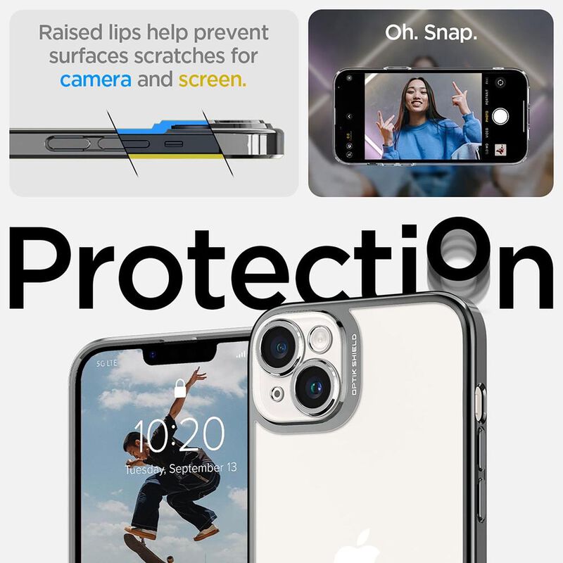 Funda SPIGEN Optik Crystal para iPhone 14 Trans... image number null