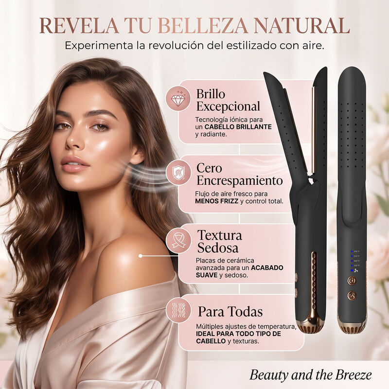 Alaciadora De Titanio Karma Beauty Breeze Air S... image number null