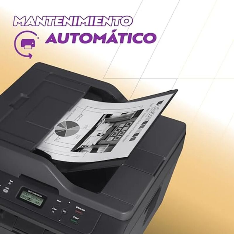 Brother Impresora Multifuncional Láser 3 en 1, ... image number null