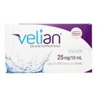 Velian 25 mg /10 ml caja con 10 sobres de 10ml cada uno