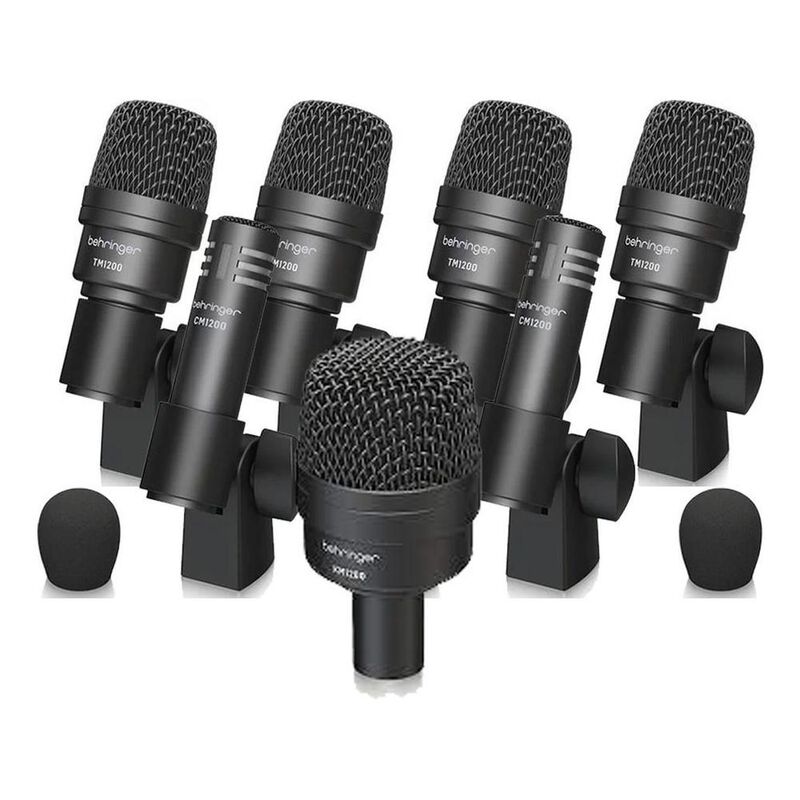 Behringer Bc1200 Kit De 7 Micr&oacute;fonos Para Bater... image number null
