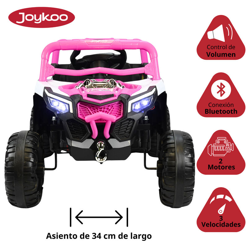 Montable Electrico para Ni&ntilde;os Mini 4x4 Bluetoot... image number null