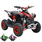 Cuatrimoto Montable Atv Para Ni&ntilde;os Motor A Gasolina 49cc Soporta Hasta 60kg Todo Terreno Frenos De Disco Suspensi&oacute;n 40km/h Rojo