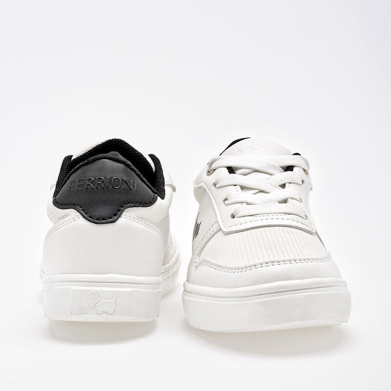 Ferrioni Tenis urbano para ni&ntilde;o blanco negro image number null