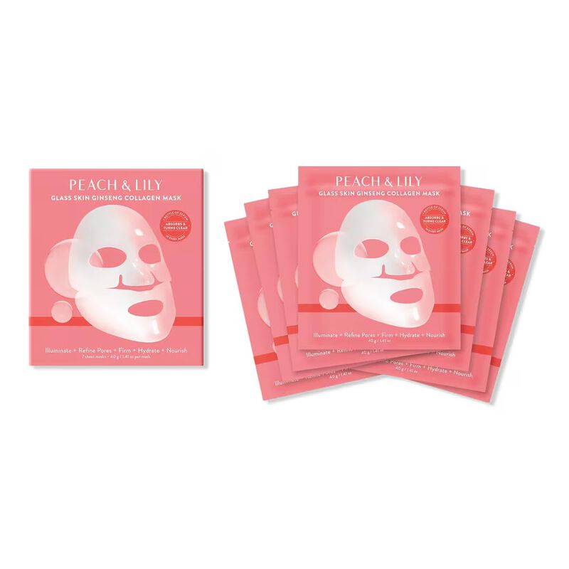 Mascarilla Facial Peach & Lily Pack de 7 con Co... image number null