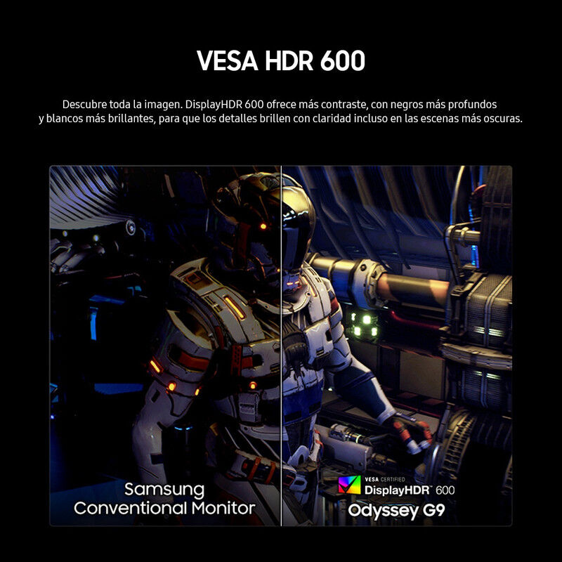 Monitor Gaming Samsung 49 Odyssey G91F DQHD 144... image number null