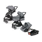 Carriola D'Beb&eacute; Travel System King Gris