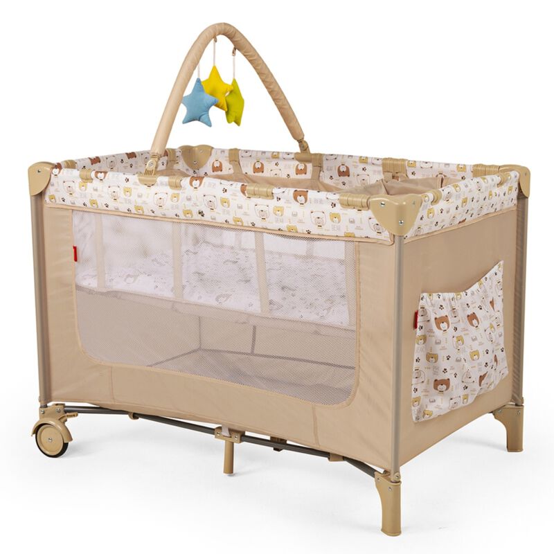 Cuna Corral D'Beb&eacute; Rest Beige END9 image number null