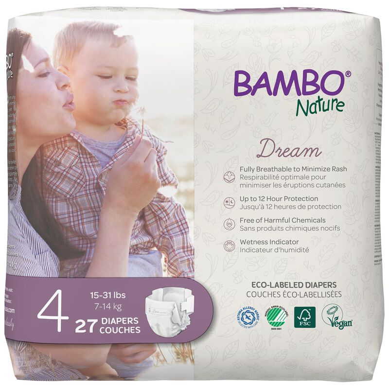 Pa&ntilde;ales Para Beb&eacute;s Bambo Nature Hipoalerg&eacute;nicos... image number null
