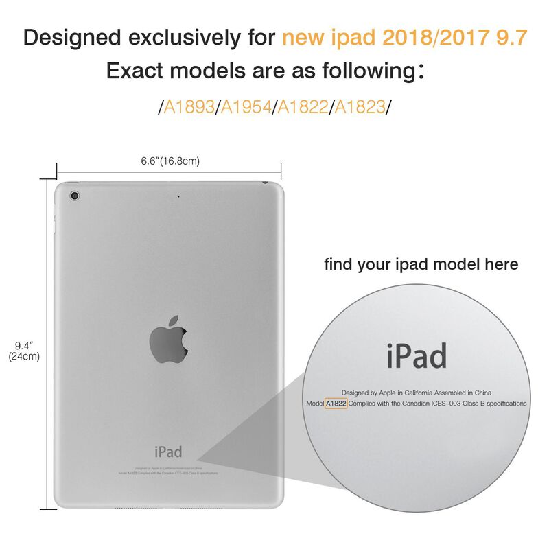 Funda Moko Para Ipad De 9,7 Pulgadas (2018/2017... image number null