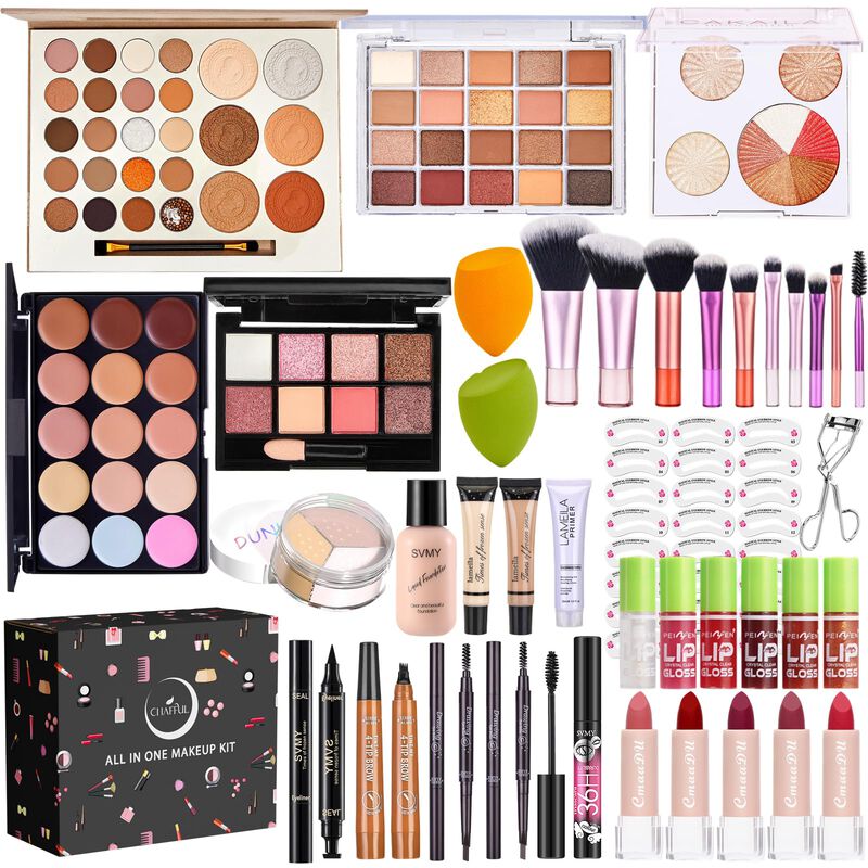 Kit De Maquillaje Chafful Todo En Uno Para Muje... image number null
