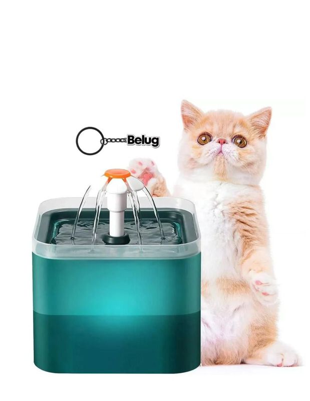 Bebedero fuente automática para perro y gato Ca... image number null