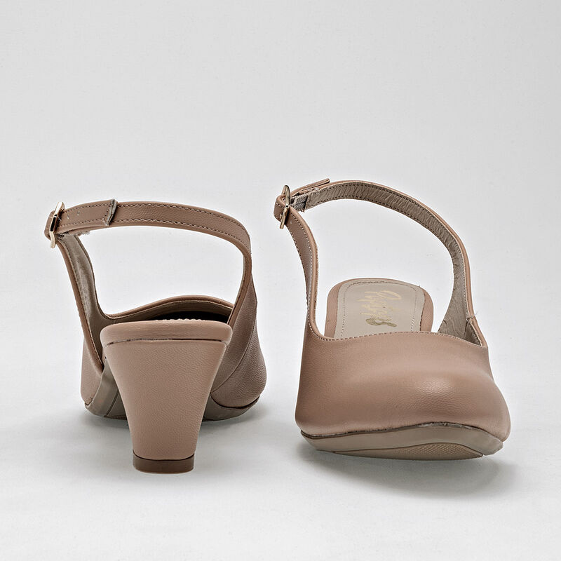 Poptops Zapatilla para mujer beige image number null