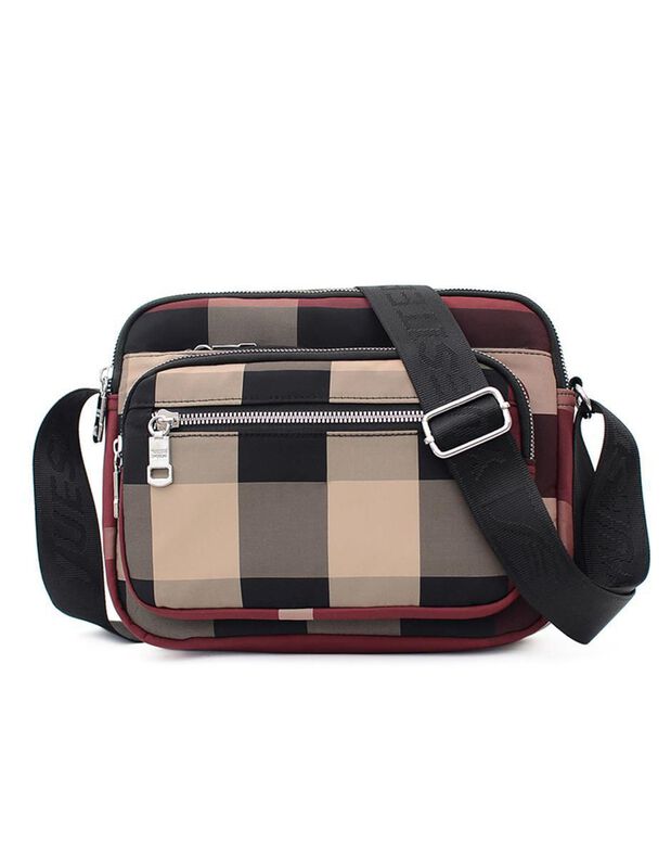 Bolsa Crossbody Pink Brule Mariconera Para Muje... image number null