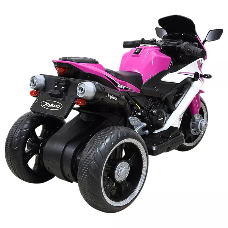Moto El&eacute;ctrica Deportiva Para Ni&ntilde;os 3 Ruedas Bl... image number null
