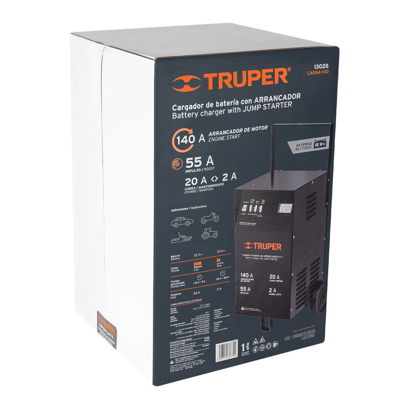 Cargador de 140 A para Bater&iacute;as de 12 V con Rue... image number null