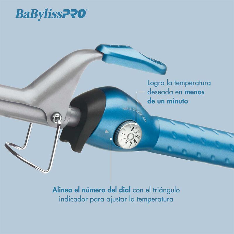 Tenaza Rizos Profesional Babylisspro Nano Titan... image number null