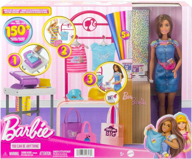 Barbie Set Dise&ntilde;adora De Modas image number null