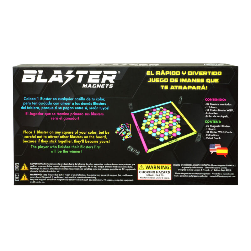Juego de Mesa BLASTER MAGNETS juego de imanes 3... image number null