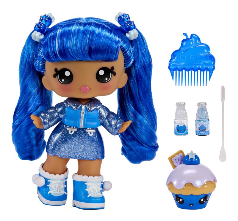 Mu&ntilde;eca Yummiland Large Rory Blueberry Con Brill... image number null