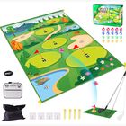 Mini Set De Golf Para Ni&ntilde;os Con Tapete 120&times;178 Cm, 20 Pelotas, Palo De 72 Cm Y Pizarr&oacute;n De Puntos
