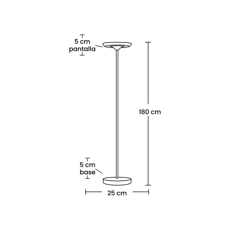 mil luces Lámpara de pie LED sasori BL image number null