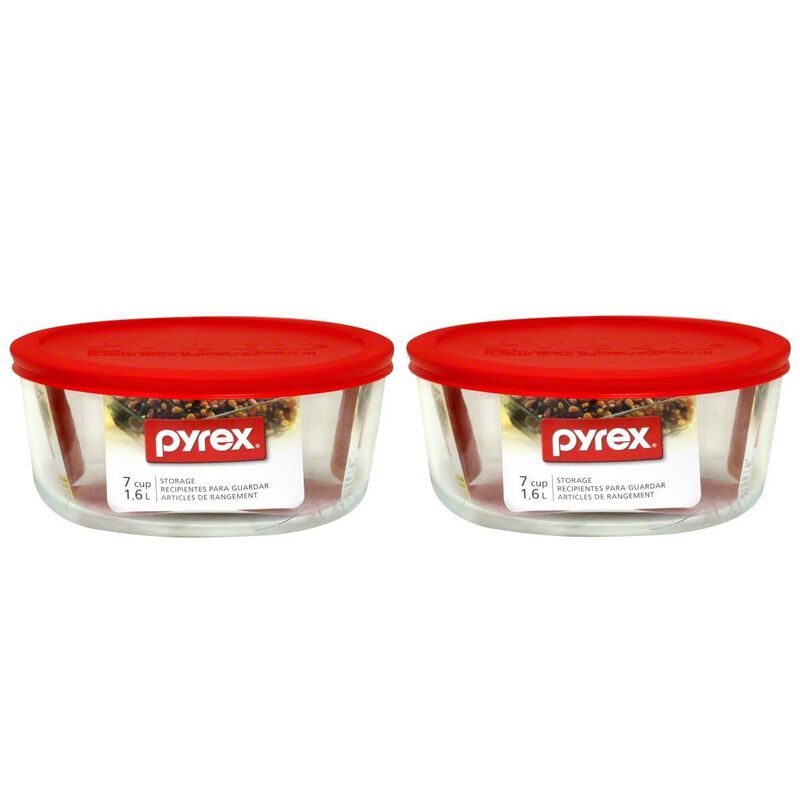 Recipientes de almacenamiento Pyrex 1,6L (2 uni... image number null