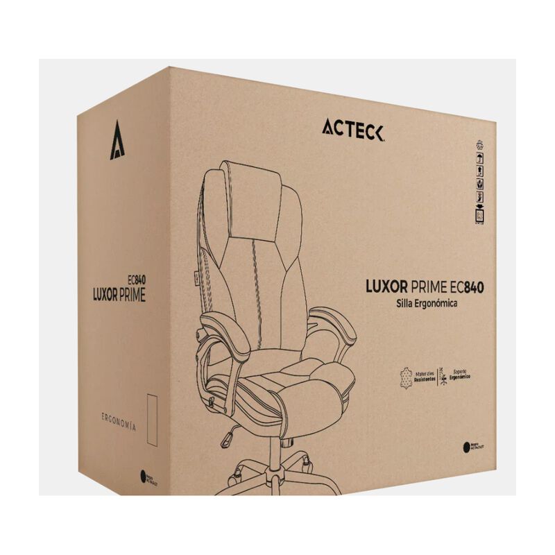 Silla de oficina luxo prime EC840 Negro image number null