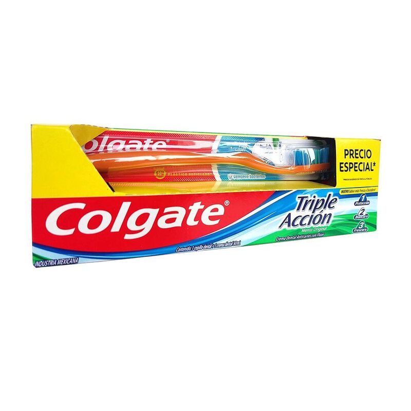 Cepillo Dental Colgate Con Crema Dental 50 Ml 1... image number null